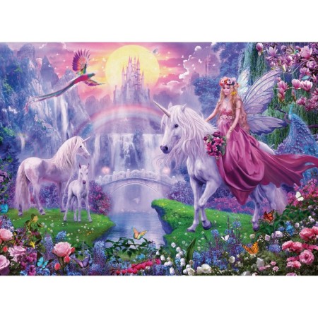 Puzzle Regatul Unicornilor, 200 Piese Starline Ravensburger - 1